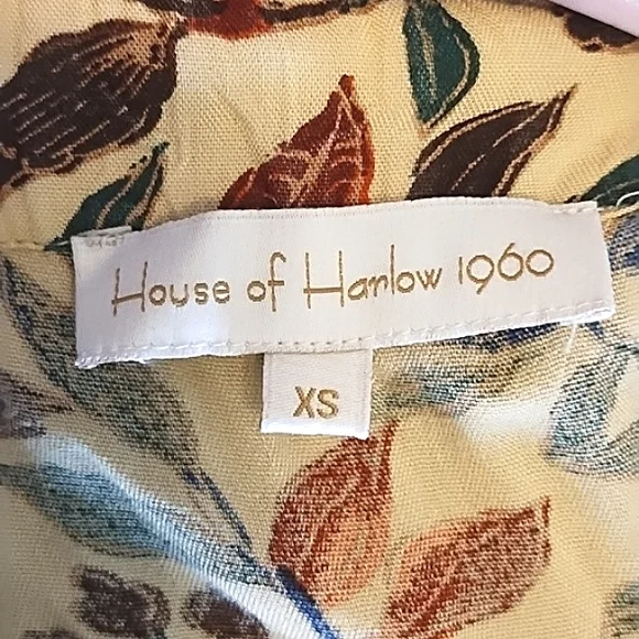 House of Harlow 1960 Sister Print Boho Maxi Dress Size XS - Picture 9 of 12